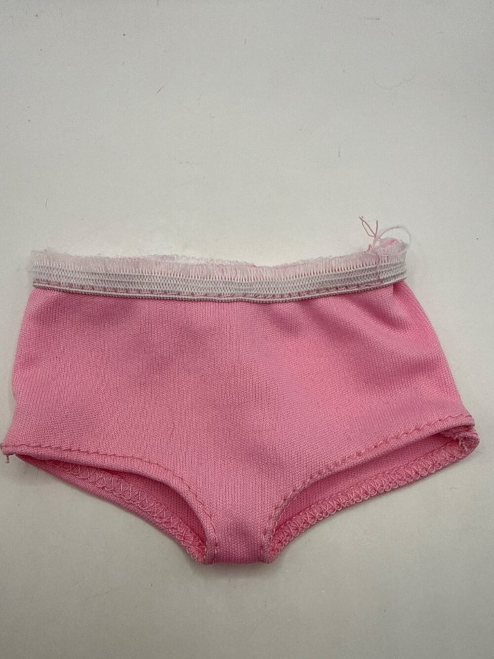 Pink Doll Underwear Panties White Lace Trim